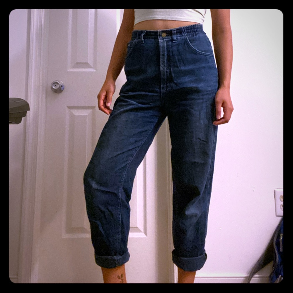 Vintage High-Waisted Jeans